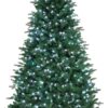 prelit artificial christmas tree