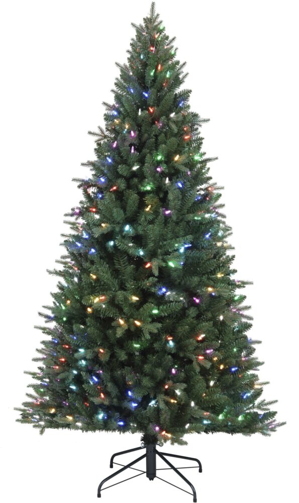 Alexa Enabled 6.5' Prelit Artificial Christmas Tree - Green