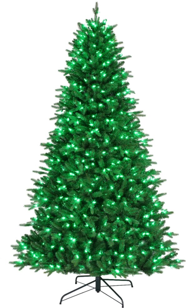 Alexa Enabled 6.5' Prelit Artificial Christmas Tree - Green
