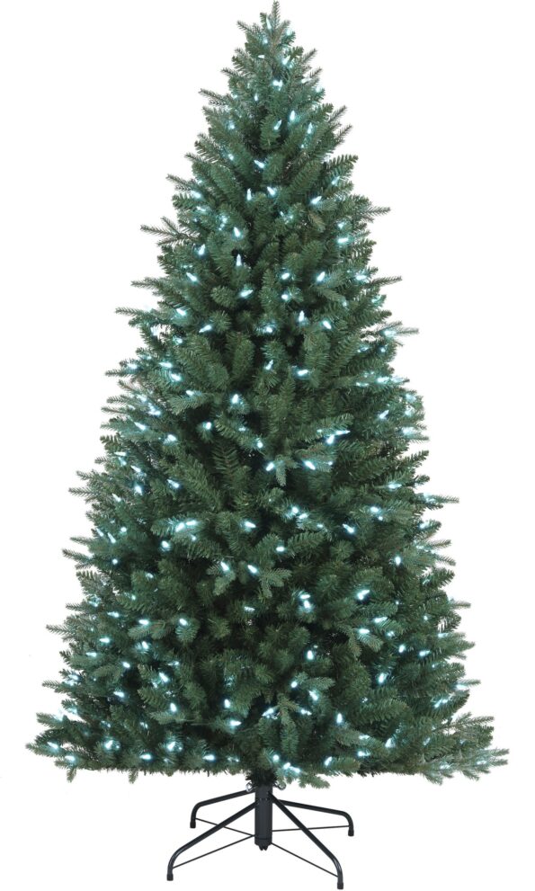 Alexa Enabled 6.5' Prelit Artificial Christmas Tree - Green