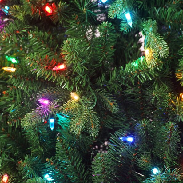 Alexa Enabled 6.5' Prelit Artificial Christmas Tree - Green